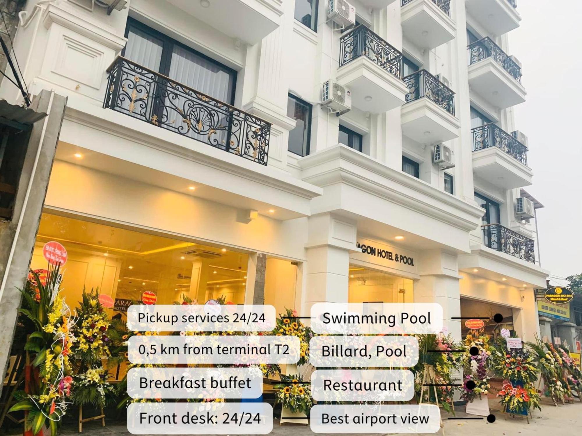 Paragon Noi Bai Hotel & Pool Ханой Екстериор снимка